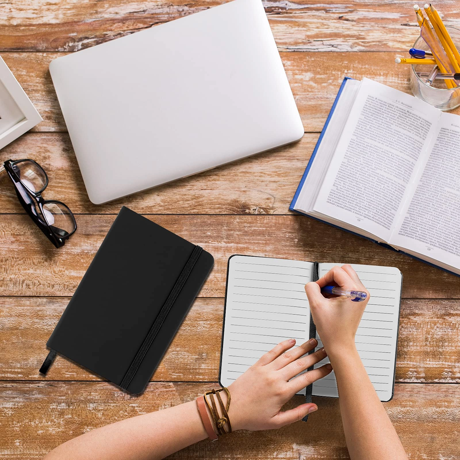 A6 Notebooks A6 Hardcover - Lined 80 Sheets