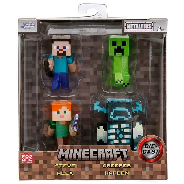 Minecraft Figures - Metal (sim-9336692314R00) 4 pcs