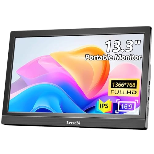 Portable Monitor - HD-133 13.3 Inches 1366x768