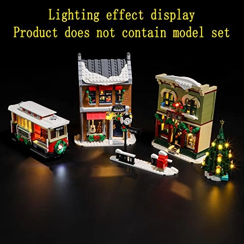 LED Light Kit for LEGO Holiday Main Street 10308