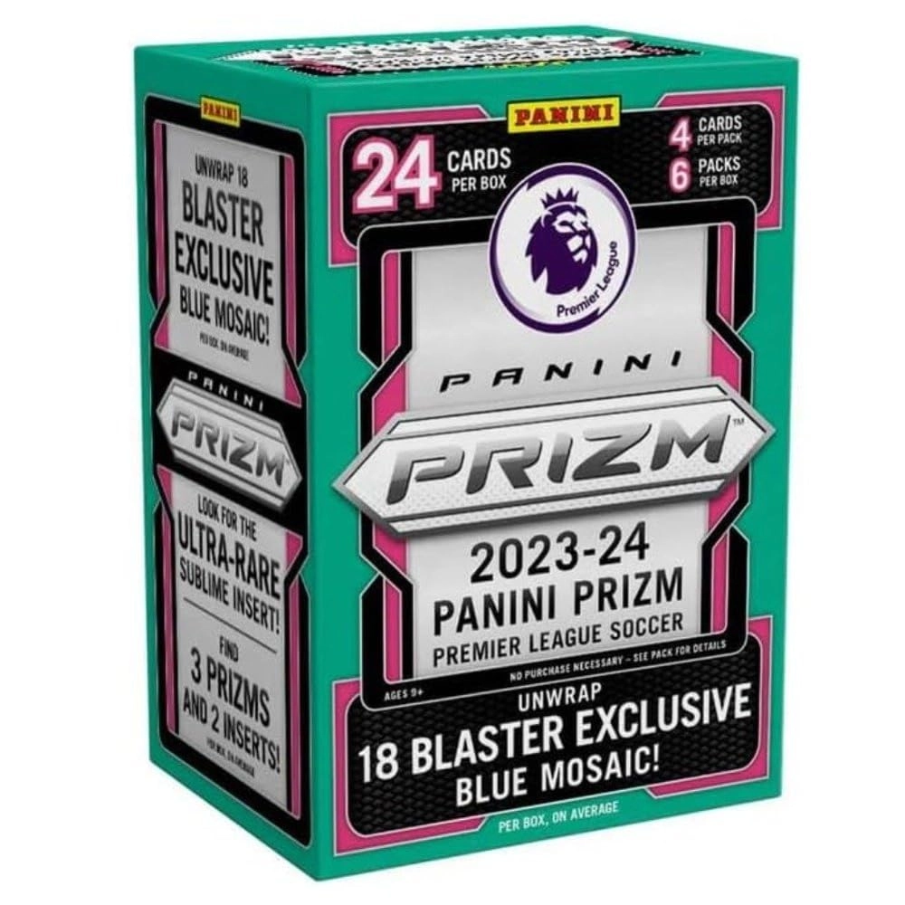 Prizm Premier League Soccer Blaster Box - 24pcs
