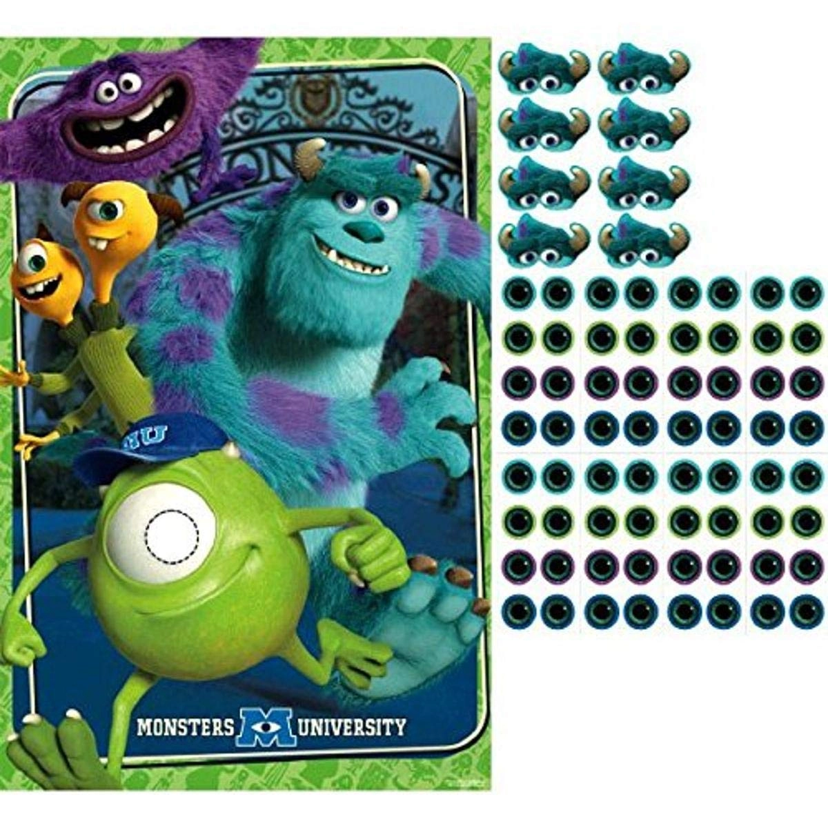 Amscan Monsters University Party Game - 2 piece(s)