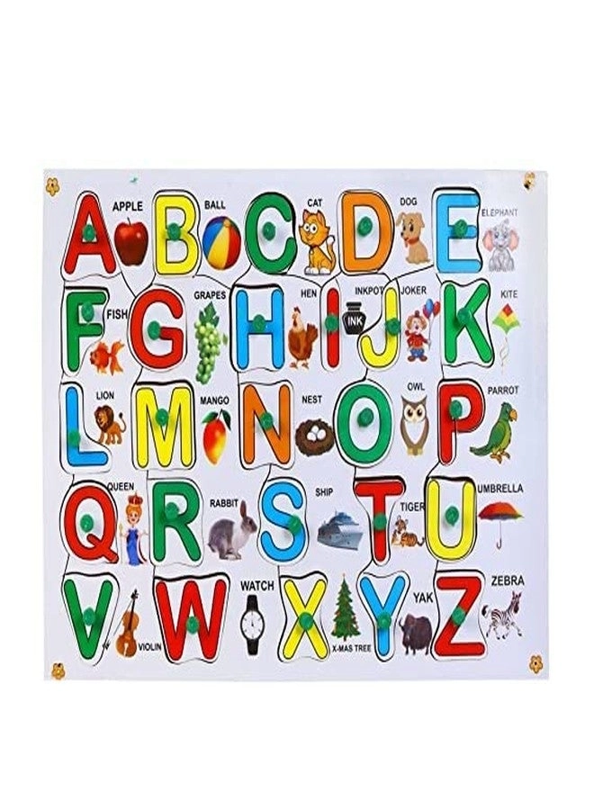 Alphabet Knob Puzzle