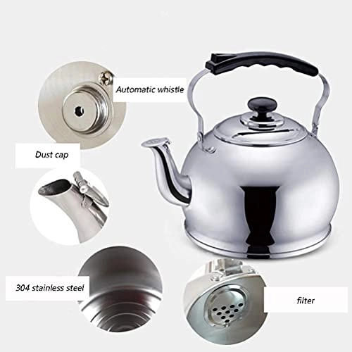 Stovetop Induction Whistling Kettle - 5L