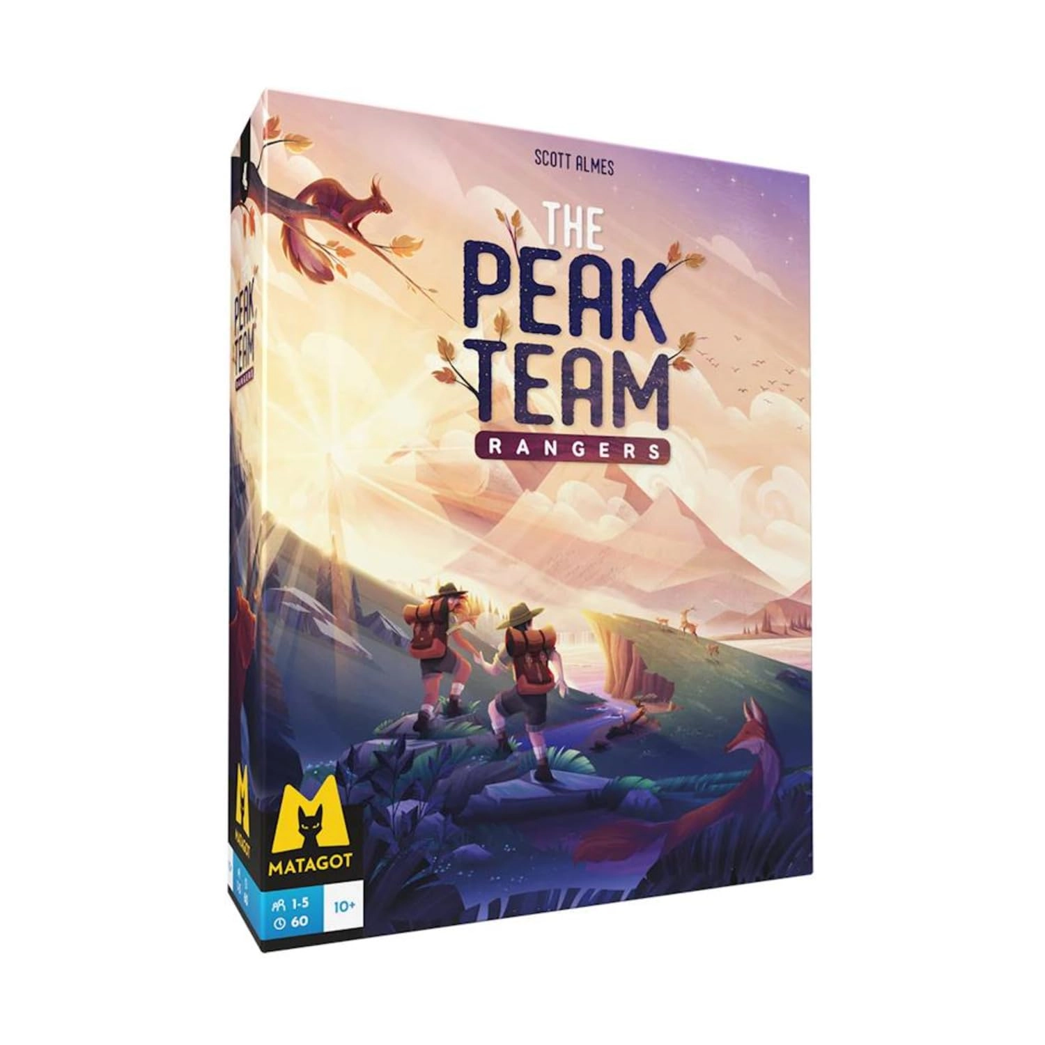 Surfin' Meeple The Peak Team - Strategy Game
