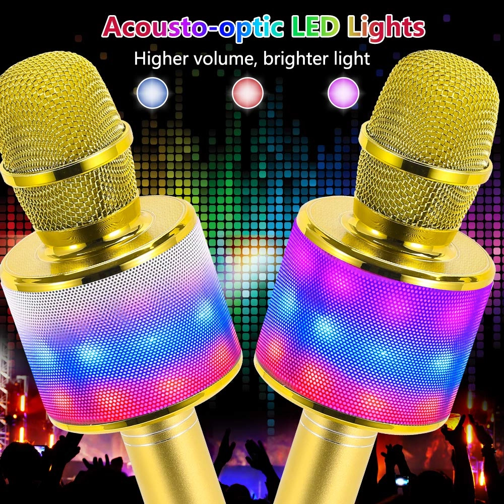 Karaoke Microphone - Handheld Bluetooth