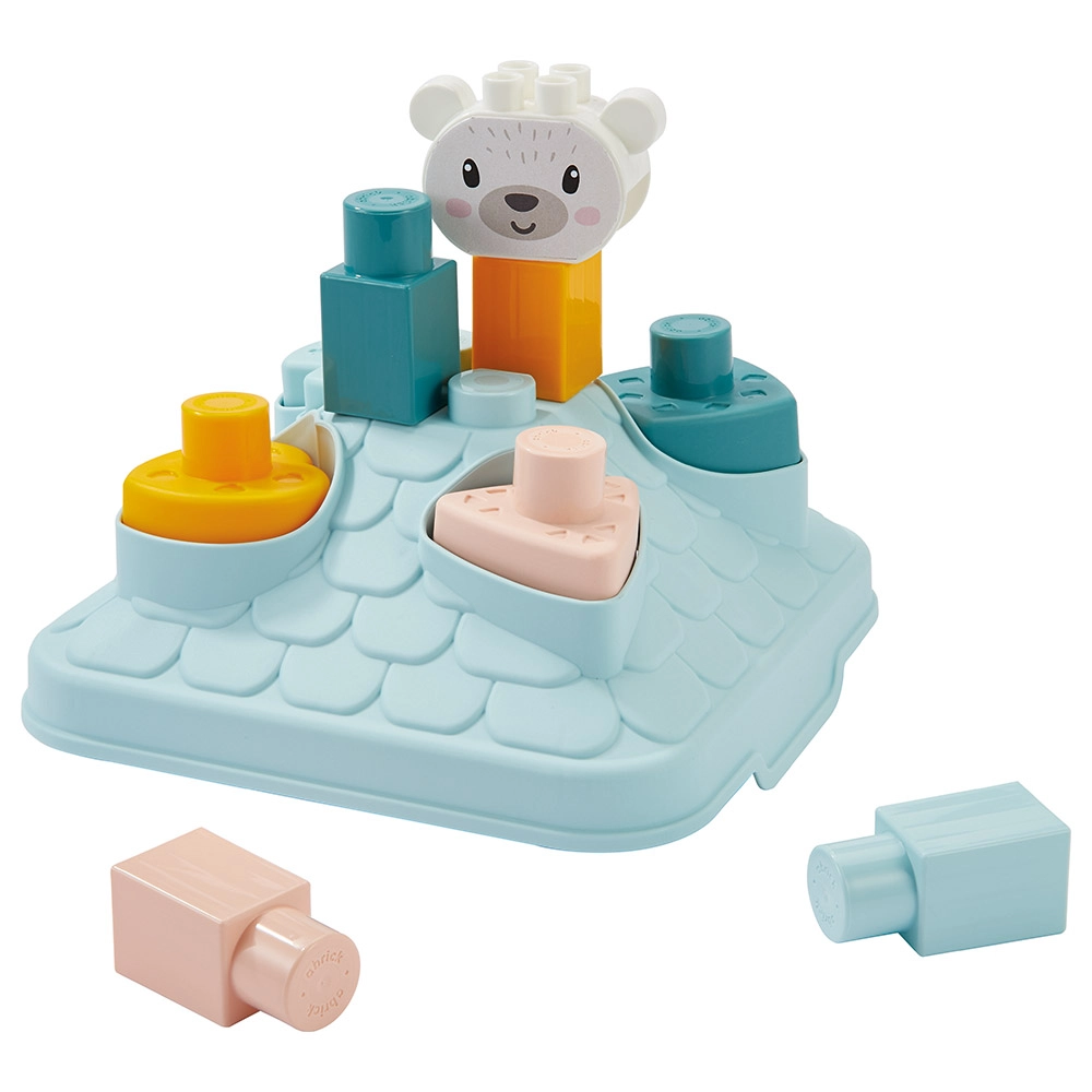 Abrick House Shape Sorter - 3+ 11 pieces