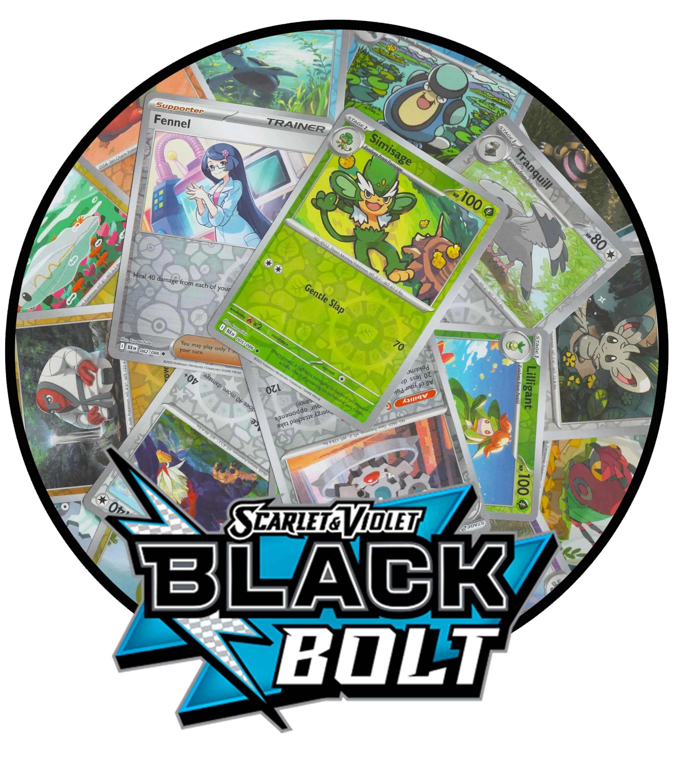 Pokémon Black Bolt - 25pcs