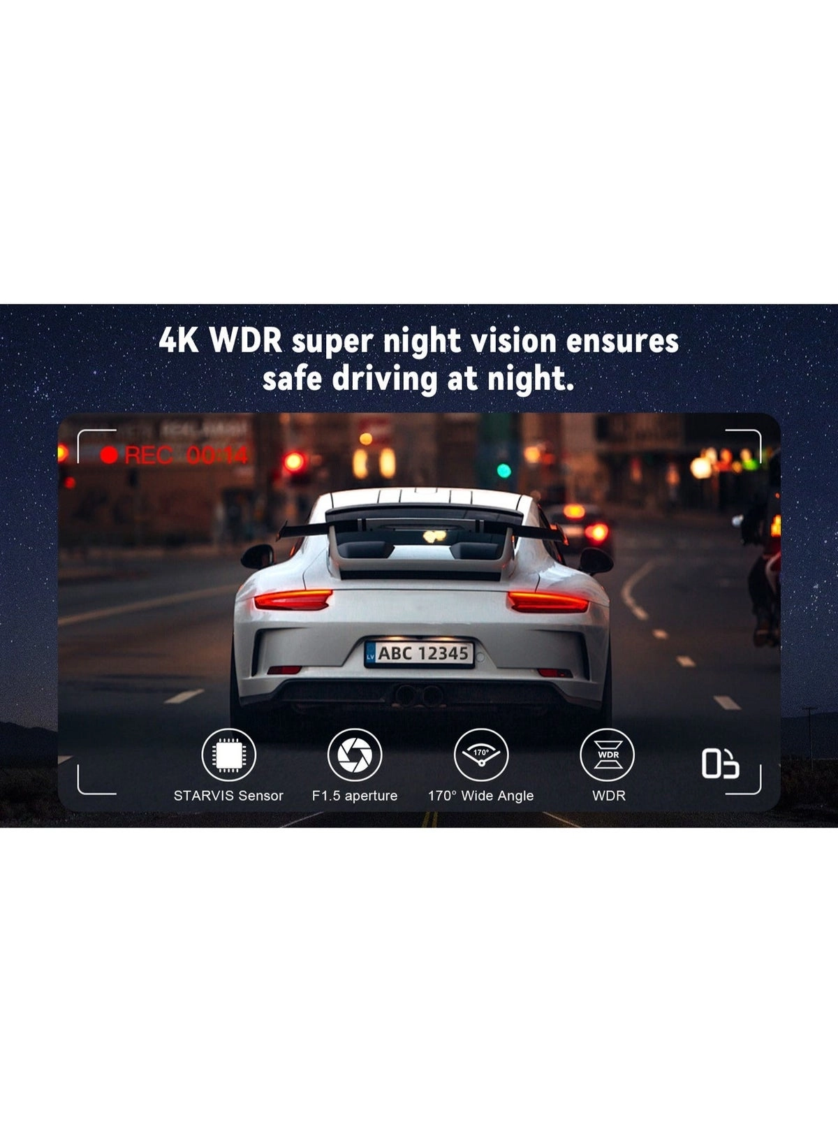 Dash Cam - 4K