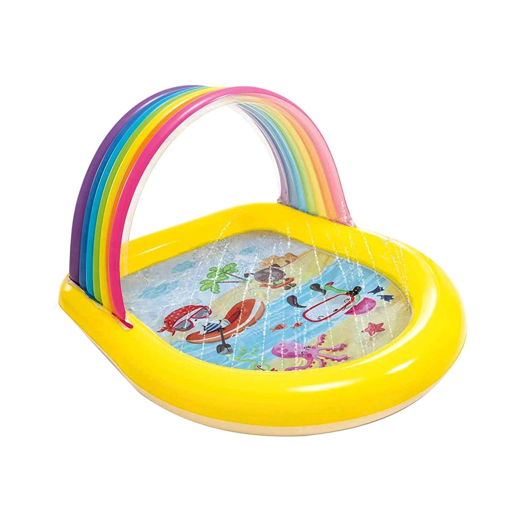 Intex Recreation Corp. Rainbow Arch Inflatable Paddling Pool - 100.014L