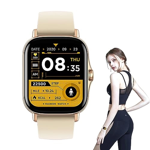 Heart Rate Monitor Watch - 1.75 Inch Touch Screen Heart Rate Blood Pressure Blood Oxygen Monitor