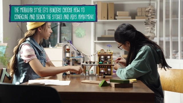 LEGO Friends Downtown Flower and Design Stores (41732)