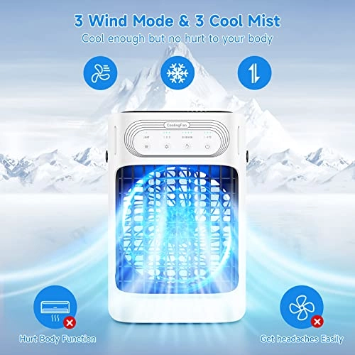 Evaporative Portable Air Cooler - 900ml