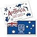 GÃ¢â‚¬â„¢Day Mate Aussie Party Game Scratch Off Dare Cards - Australia Day 22 Count