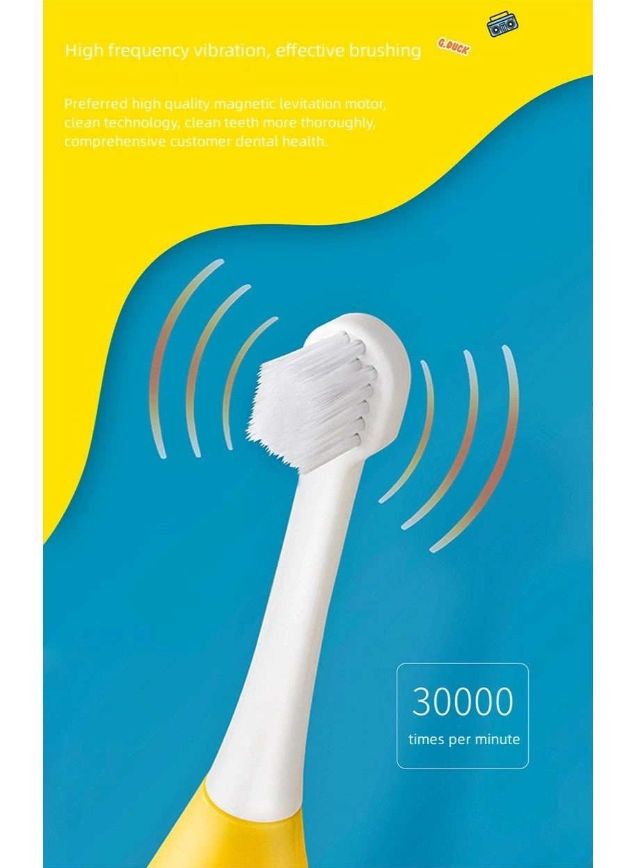 Kids U-Shape Electric Tooth Brush - 2-in-1 30,000 VPM IPX7