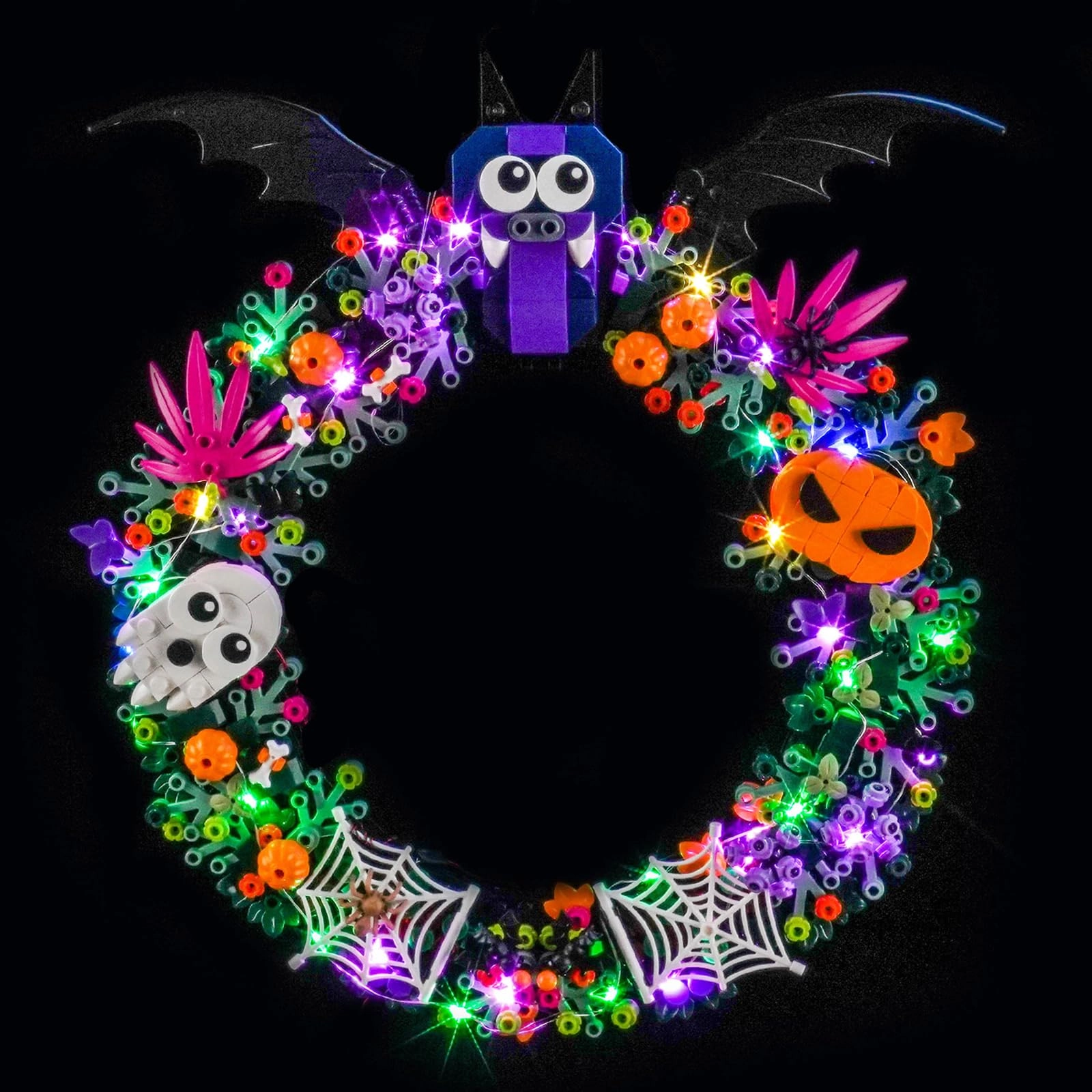 BrickBling 40825 Halloween Wreath - Light Kit DIY