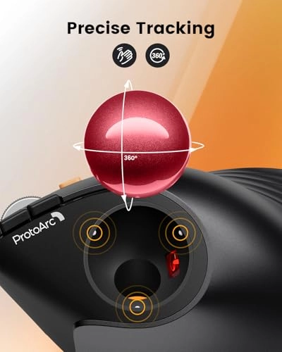 EM05 NL Trackball Mouse - Wireless