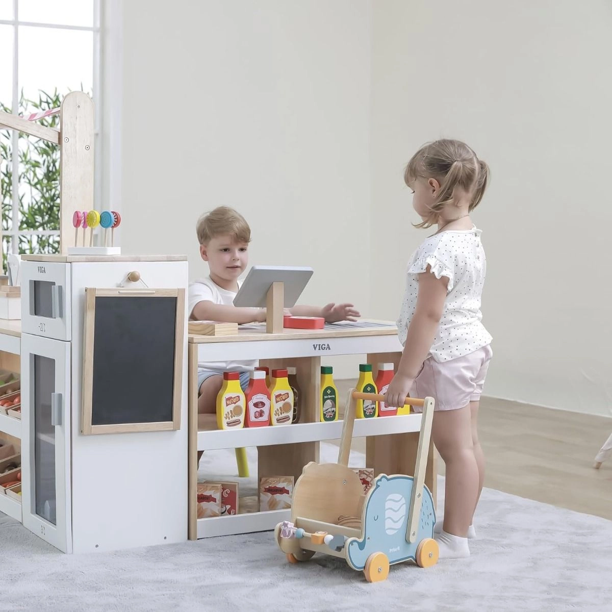 Supermarket Part 2 - Wooden (SW-44521)