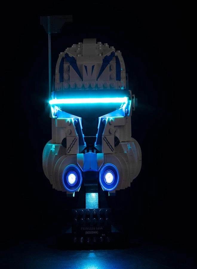 Vonado LED Light Kit - Compatible with Lego Captain Rex Helmet Set 75349 DIY Lighting 2023 Series