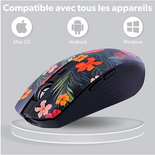 Stylish Design Mouse - Bluetooth USB