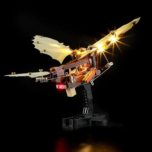 LED Light Kit for LEGO Leonardo da Vinci's Flying Machine 10363 - Plastic 1 4.5-5V
