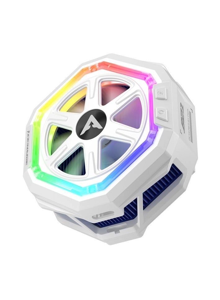 PIVA B21 - iPad Cooling Fan 3 Speeds RGB Lighting