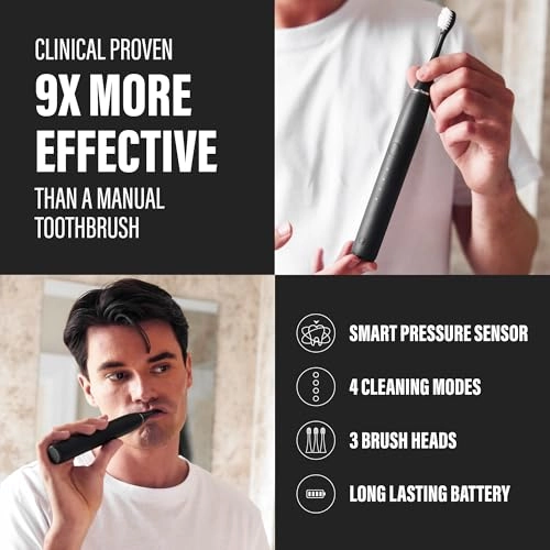 Sonic Electric Toothbrush - White 70-Day Battery Life