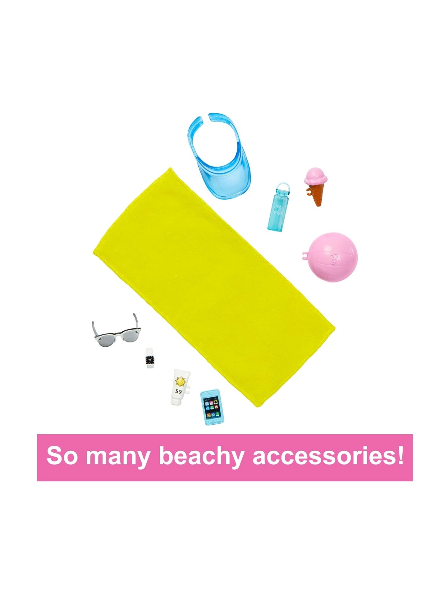 Ken Doll - Male Blonde Blue Button Down And Swim Trunks Ages 3+