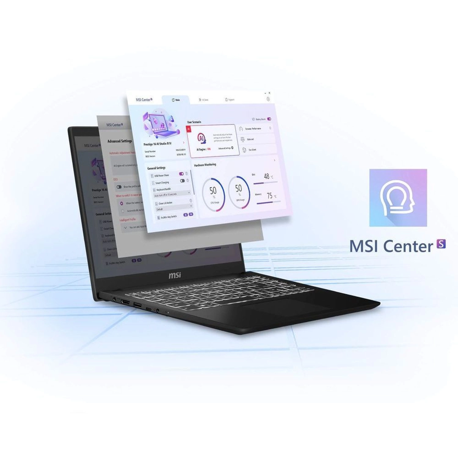 Modern 15 H AI C2HMG - 15.6'' Core Ultra 9-285H 16GB DDR5 1000GB SSD