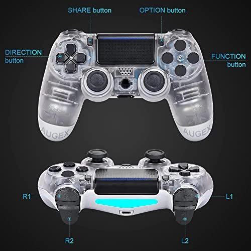 Game Controller + Remote Control - Blue and Red P-4