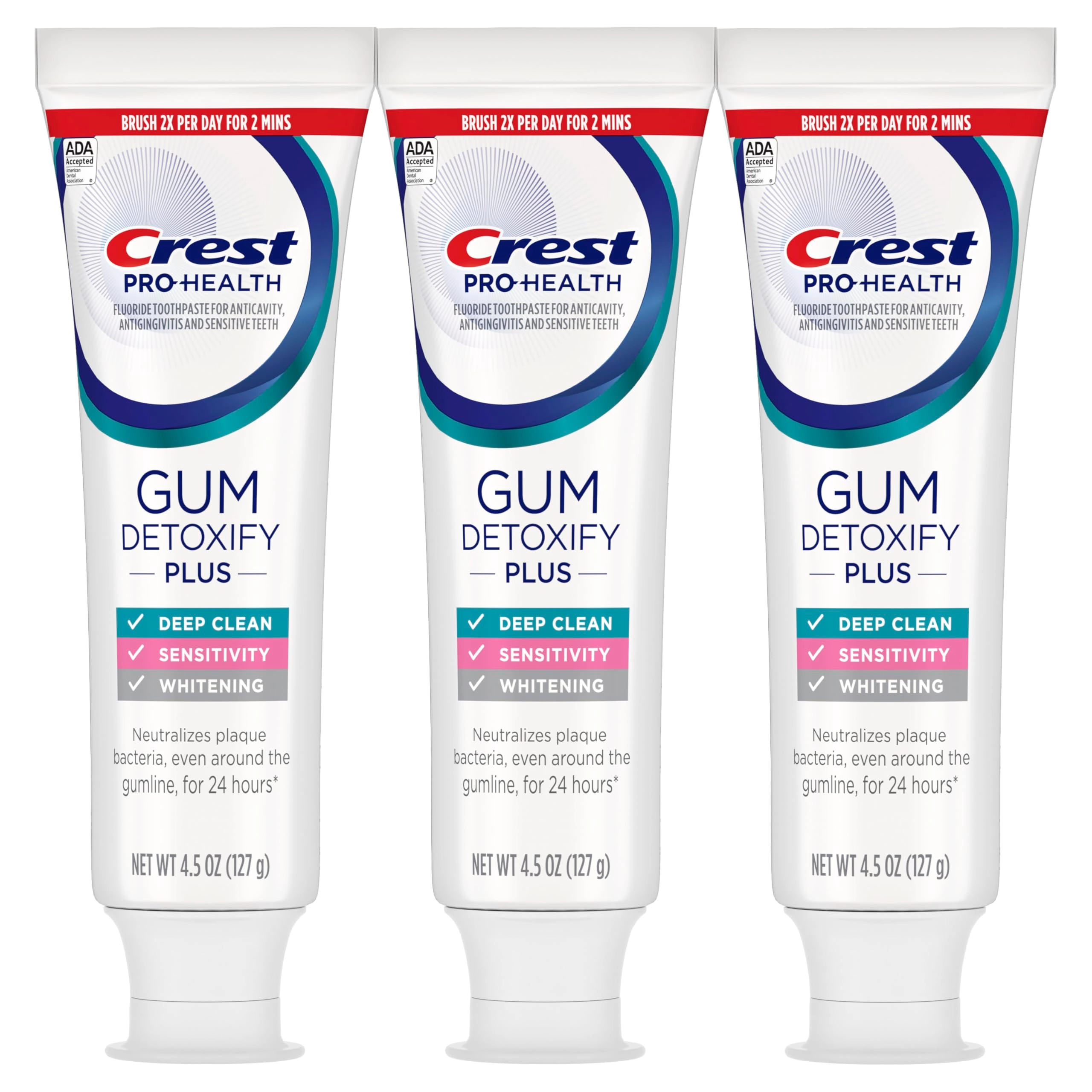 Gum Detoxify Plus Stennous Fluoride Toothpaste Adult 13.5 ounces