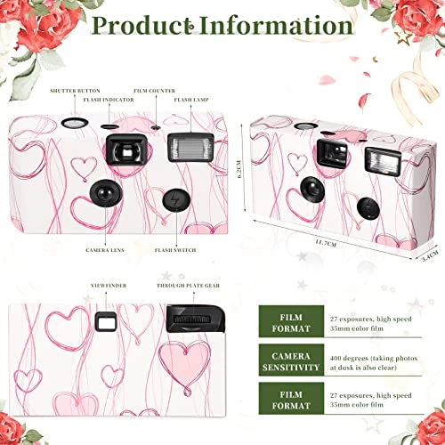 Disposable Cameras - 16 Pack 34mm