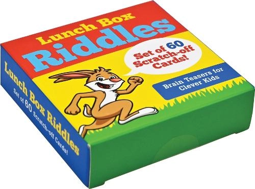 Peter Pauper Press Lunch Box Riddles Scratch-Off Deck - 60 Cards