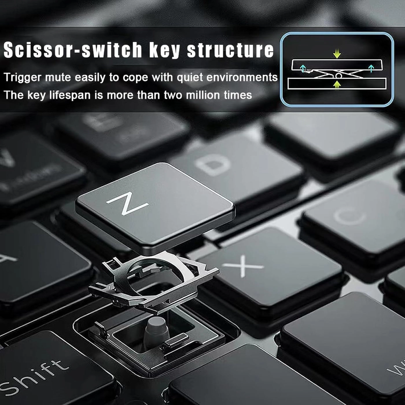 Foldable Bluetooth Keyboard - Wireless