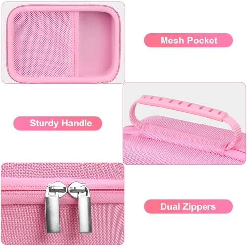 Carrying Case - 14.75 x 12.09 x 9.27 cm Compatible with ESOXOFFORE / GKTZ / WEEFUN / Eveedo / Anchioo / YTETCN