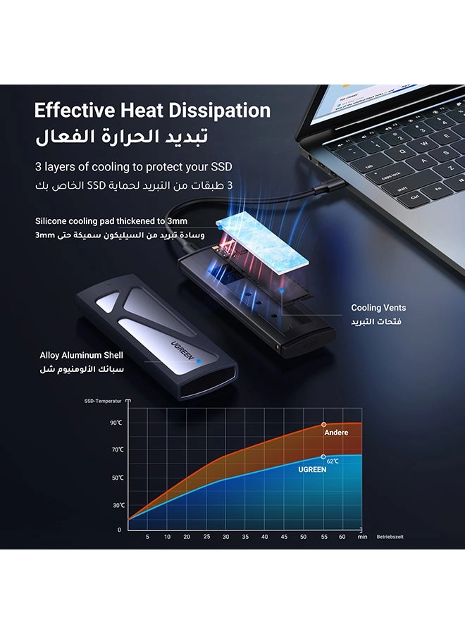 CM578 - 10Gbps USB 3.2 Gen2 2 TB
