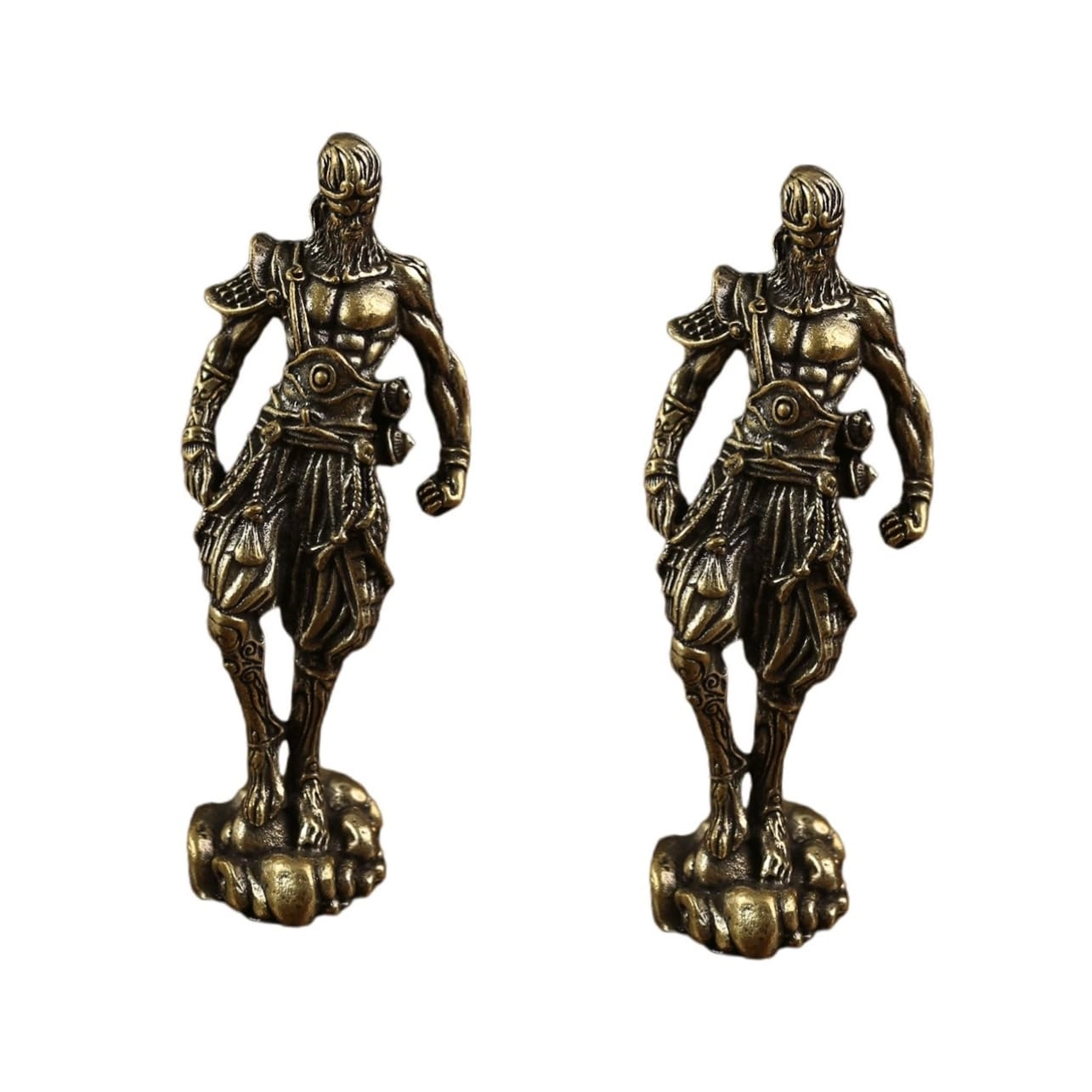 Monkey King Statue - Brass