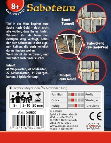 Saboteur - Strategy Card Game