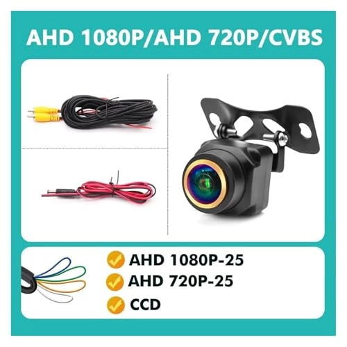 Intelligent Dynamic Trajectory Car Rear View Camera - Night Vision Wire 4K AHD 1080P