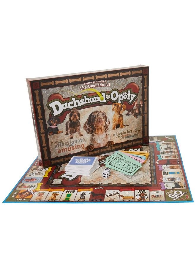 Late for the Sky Dachshund Opoly