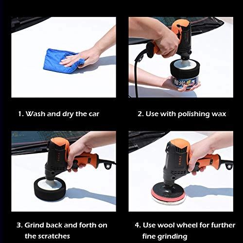 Electric Car Polisher - 980W 125mm