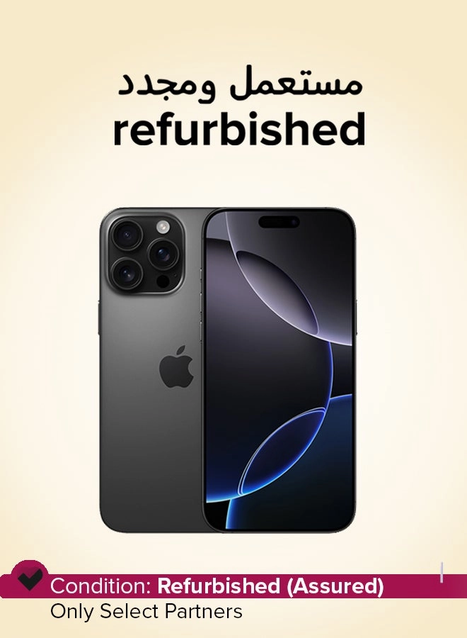 (Refurbished) iPhone 16 Pro Max - 256GB