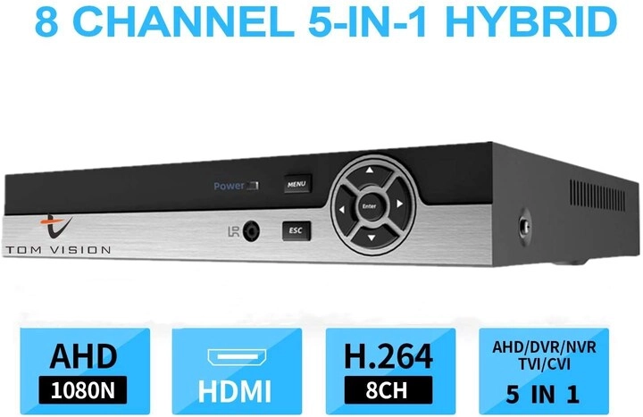 DVR + Camera - 1 TB 8 channels