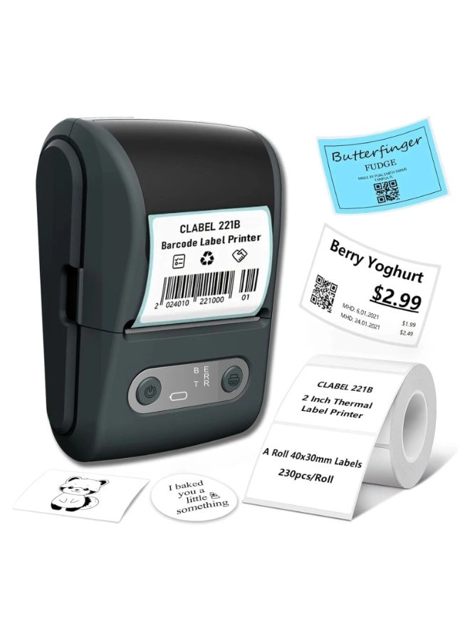 Wireless Portable Label Maker Machine - Thermal Printing 57mm
