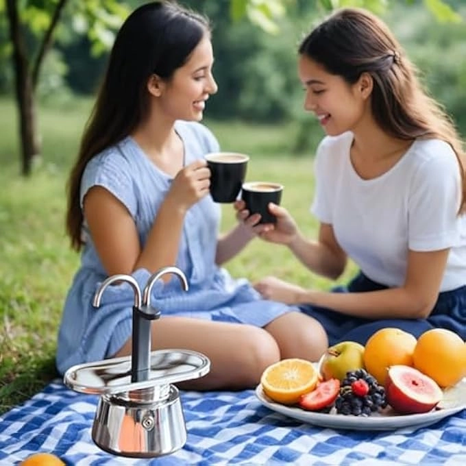 Stovetop Espresso Maker - 100Ml