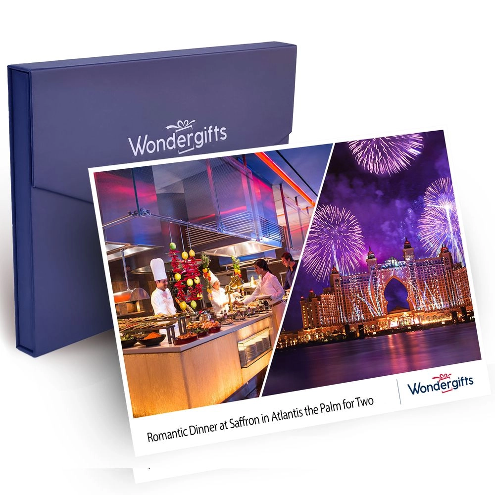 WONDERGIFTS Saffron Dinner Buffet - At Atlantis the Palm for Two