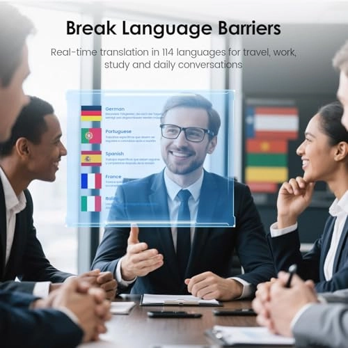 Smart Glasses - Bluetooth Touch Control Clear Lens