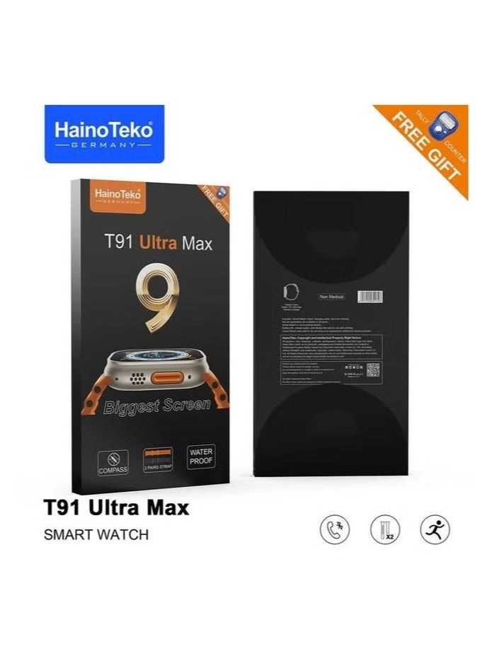 T91 Ultra Max - Extra-Large Display Dual Strap Compass