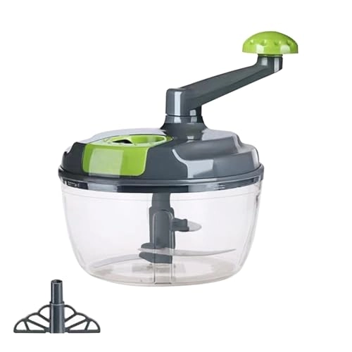 Manual Food Chopper - Gray ABS