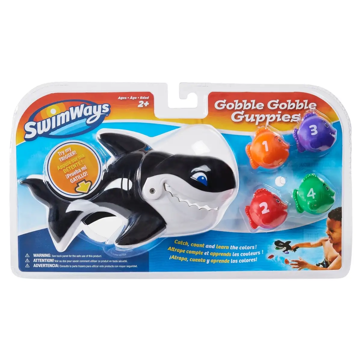 SwimWays Gobble Gobble Guppies - Pool Toys & Inflatables